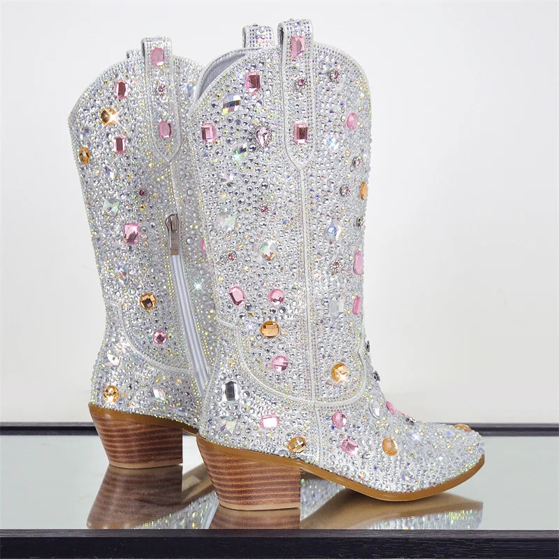 DCDI Prance Diamond Studded CG Boots