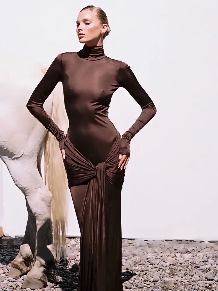 DS Designer Sade Long Length Evening Gown