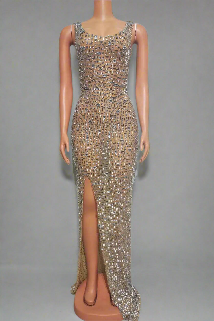 DCDI Sparkling Peony Evening Gown
