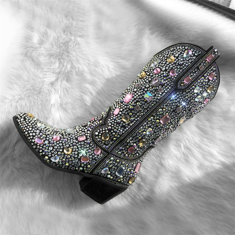 DCDI Prance Diamond Studded CG Boots