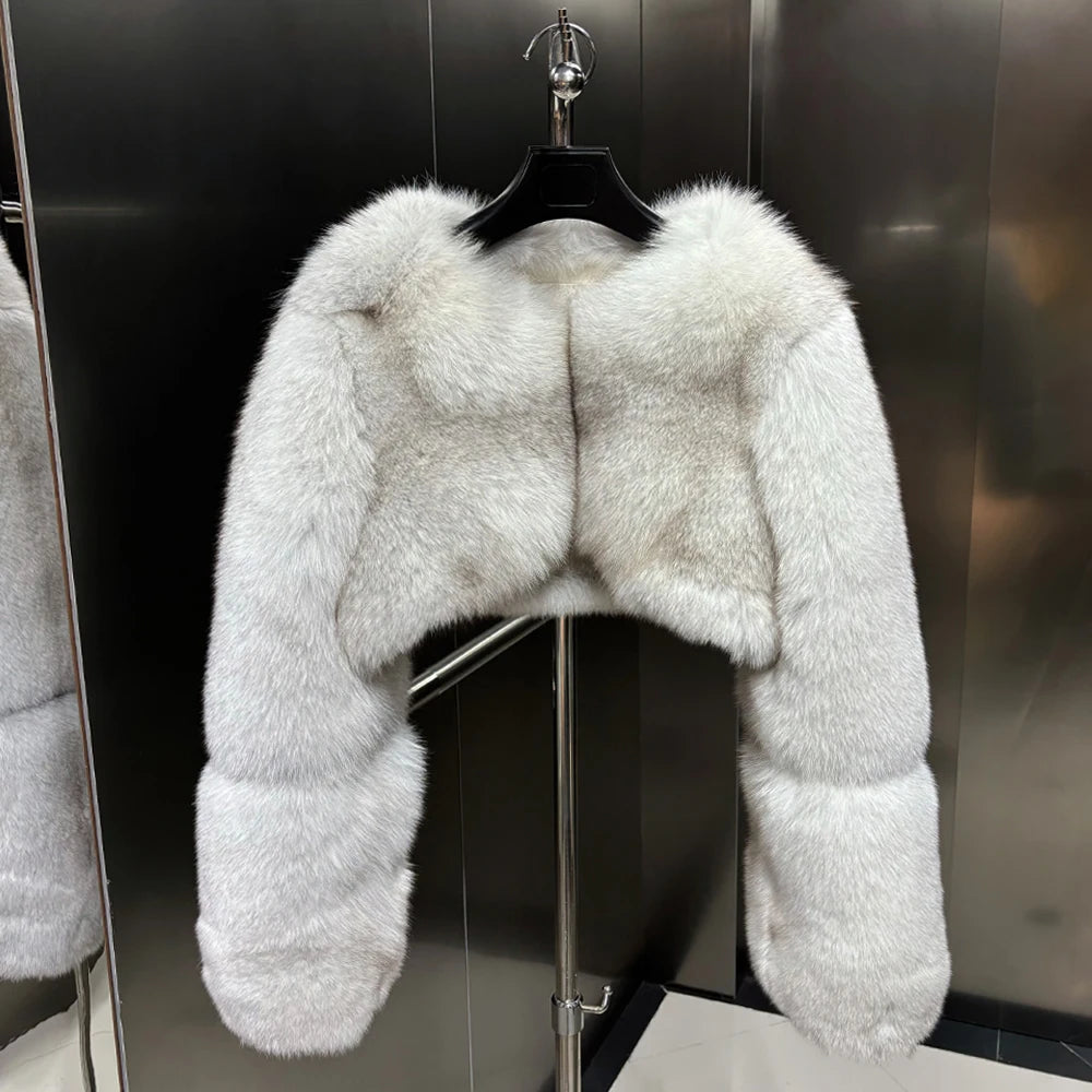 DS Designer Fairy Fox Luxury Fur Coat