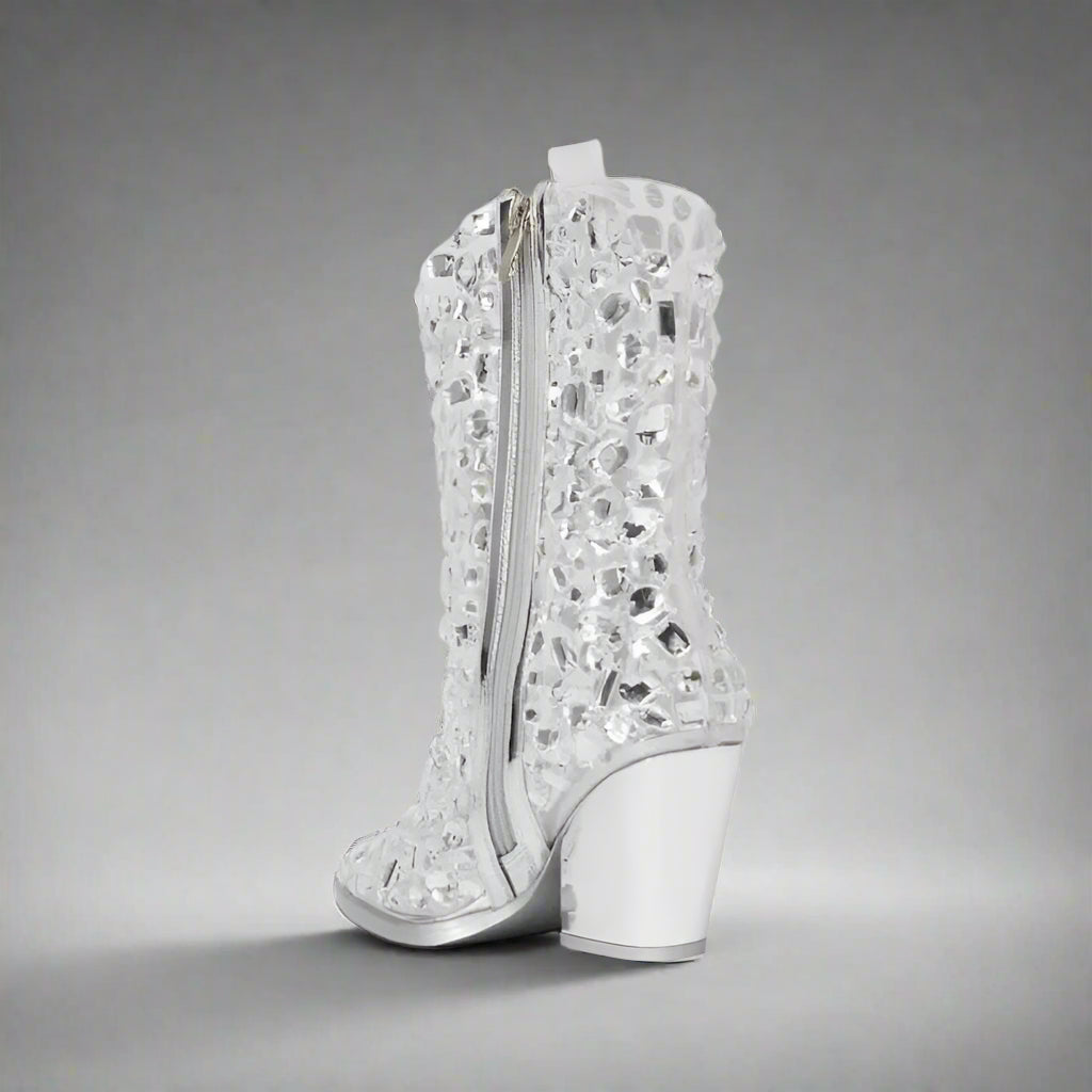 DCDI Akhal-Teke Transparent Diamond Studded CG Boots
