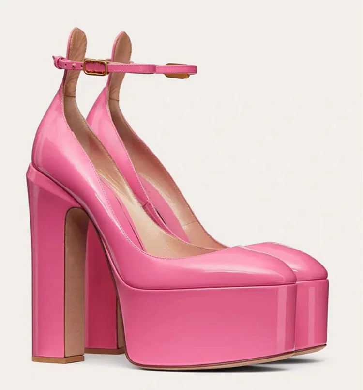 DS Designer Cleopatra Platform Mary Jane