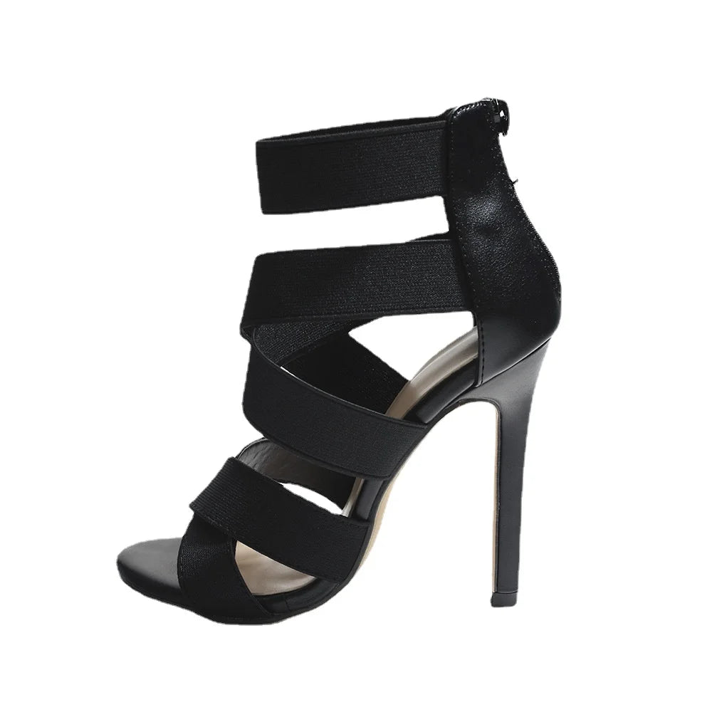 DS Designer Ex-List Bandage Stiletto Sandals