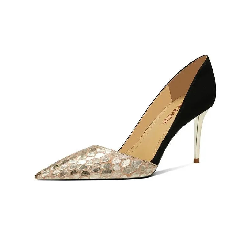 DS Truly Luxury Pumps With Heel Height Option