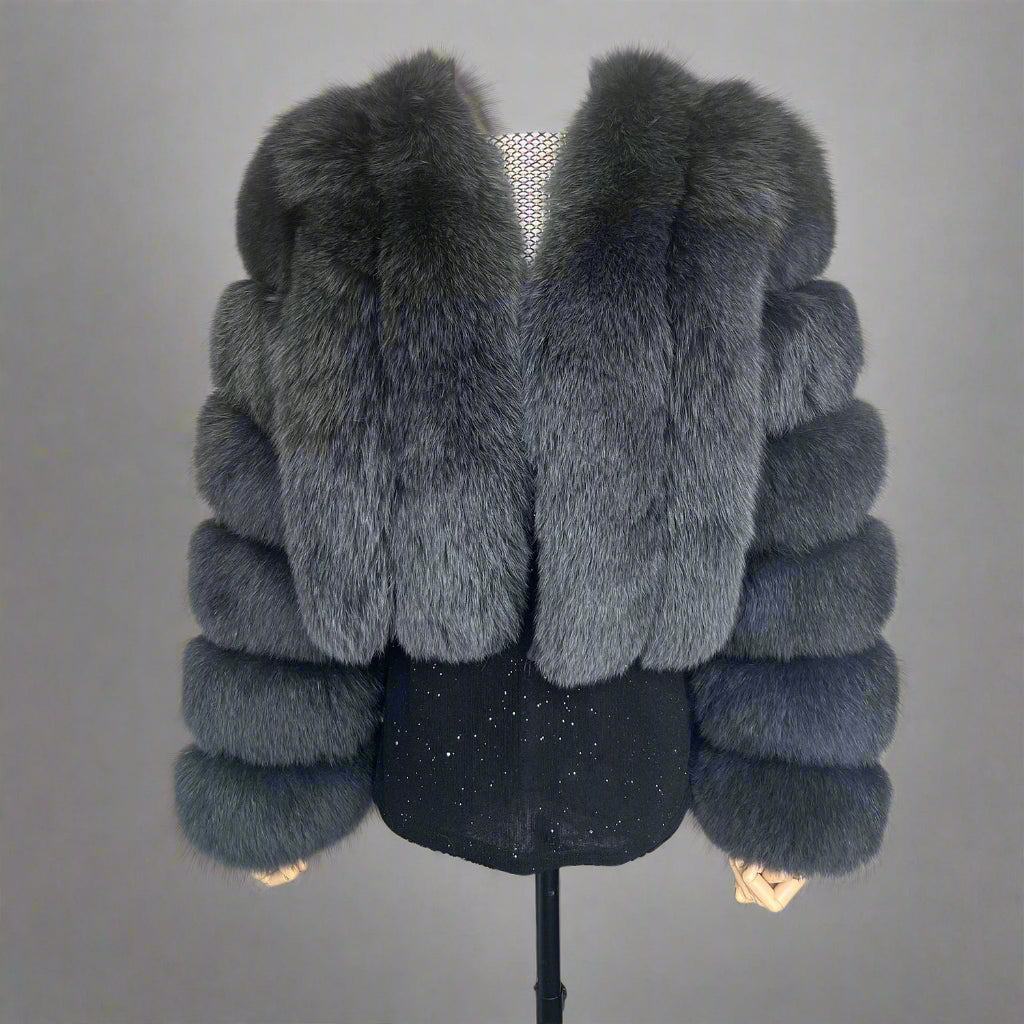 DS Designer 52999 Fox Fur Coat