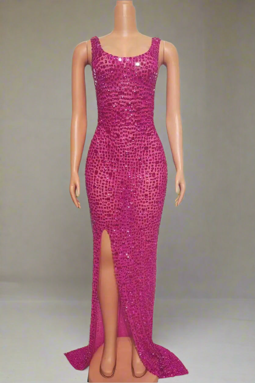 DCDI Sparkling Peony Evening Gown
