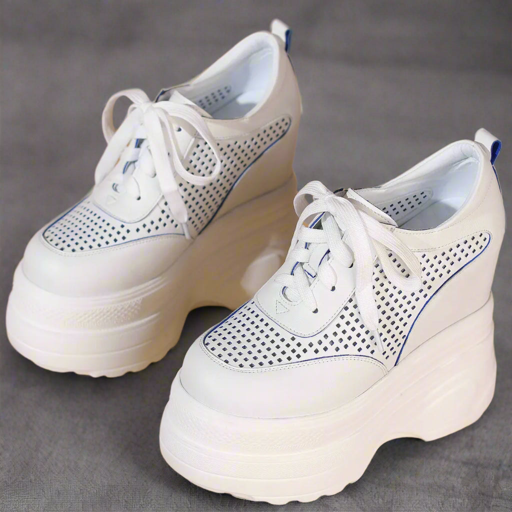 DS Designer Fortress Women's Platform Tennis Shoes
