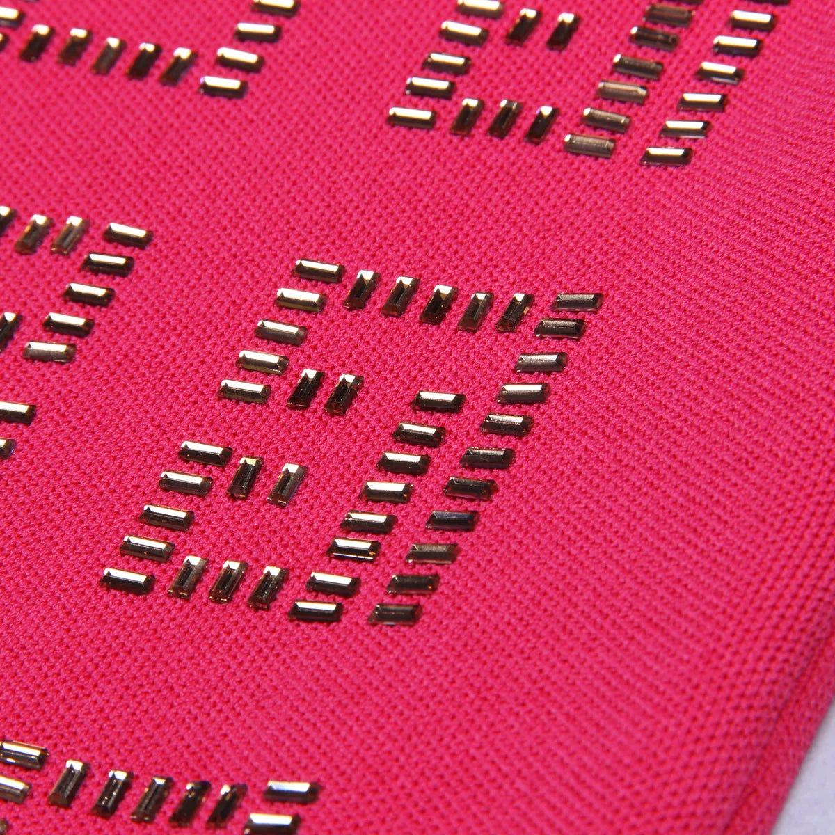DCDI Amazed Luxury Studded Woven Fitted Dress