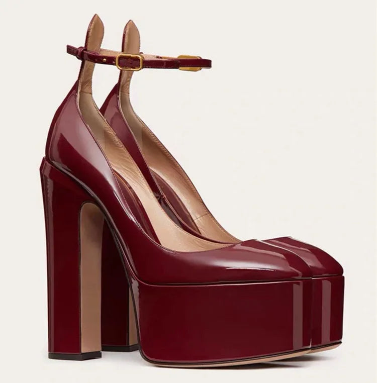 DS Designer Cleopatra Platform Mary Jane