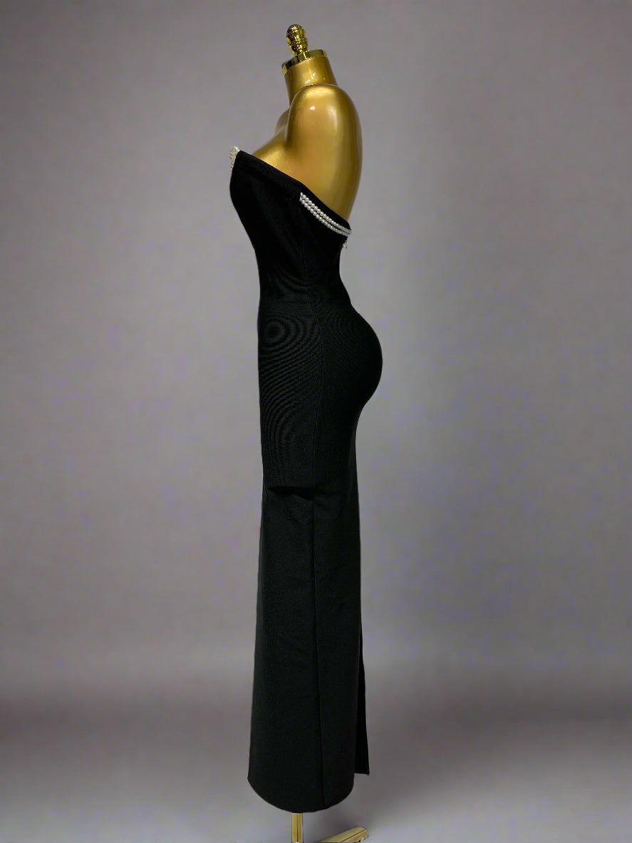 DS Designer 7325 Strapless Evening Gown