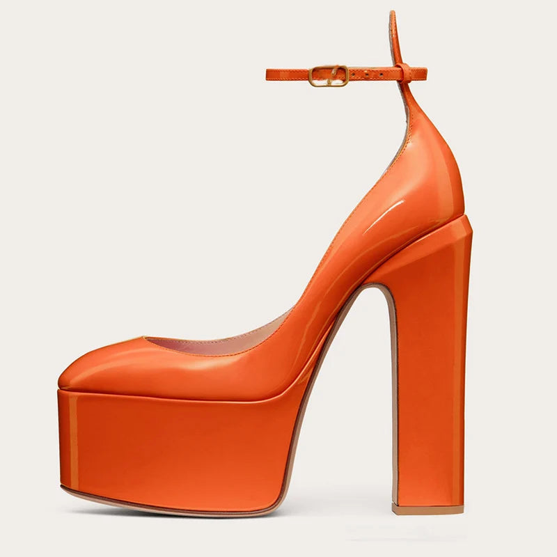 DS Designer Cleopatra Platform Mary Jane