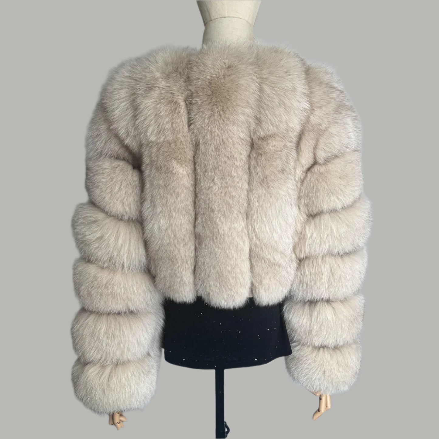 DS Designer 52999 Fox Fur Coat