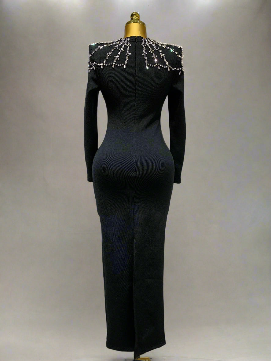DCDI Lois Marie 45-46 Diamond Embellished Evening Gown