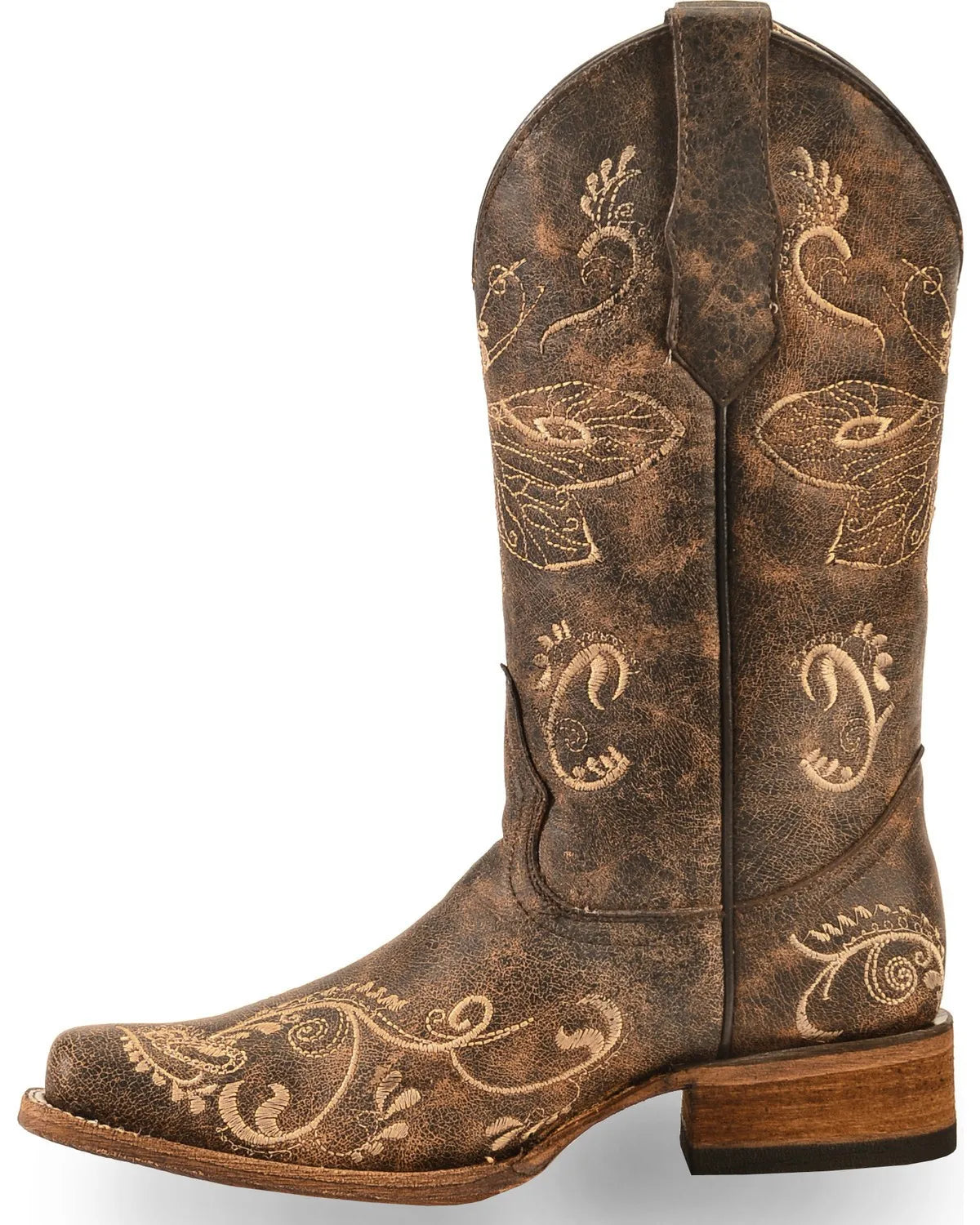 DS Western Diva Embroidered Cowboy Boots