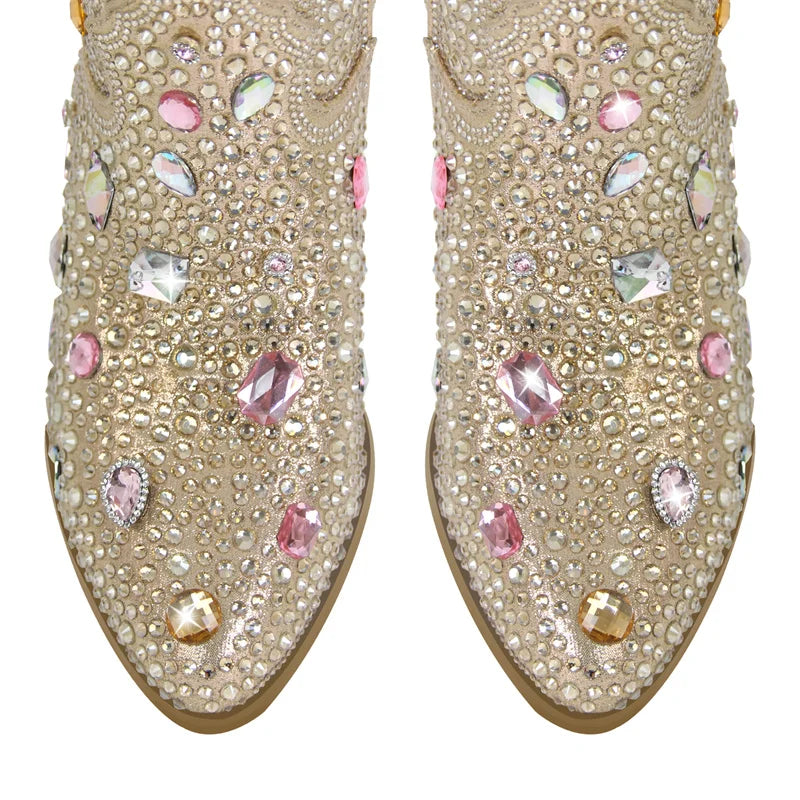 DCDI Prance Diamond Studded CG Boots