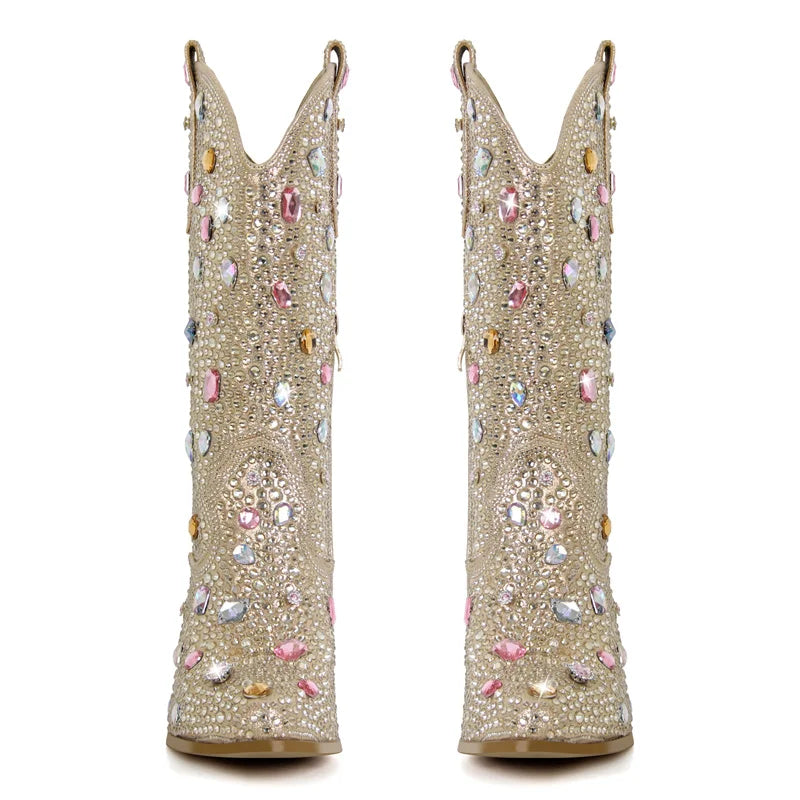 DCDI Prance Diamond Studded CG Boots