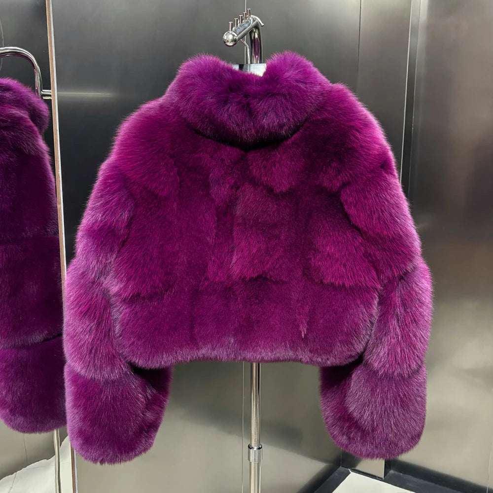 DS Lavish Fox Warm Fur Jacket
