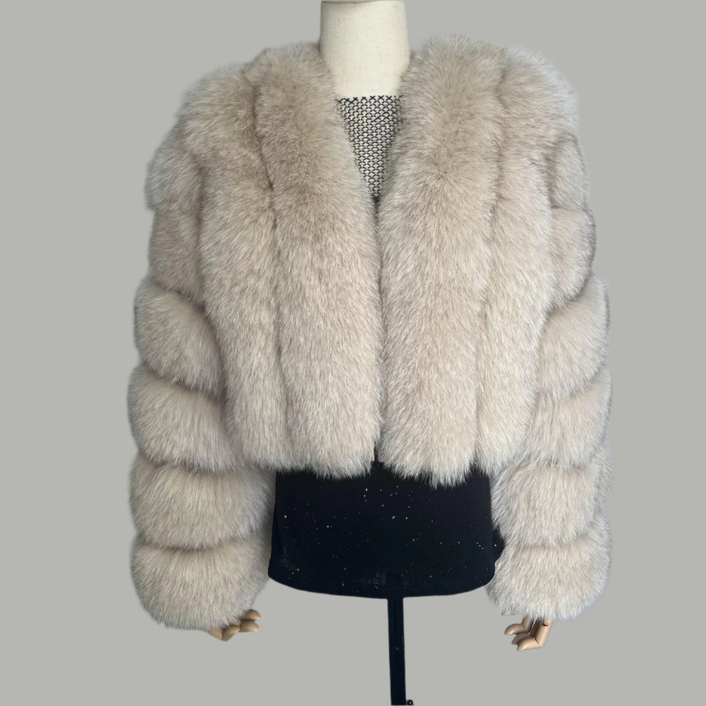 DS Designer 52999 Fox Fur Coat