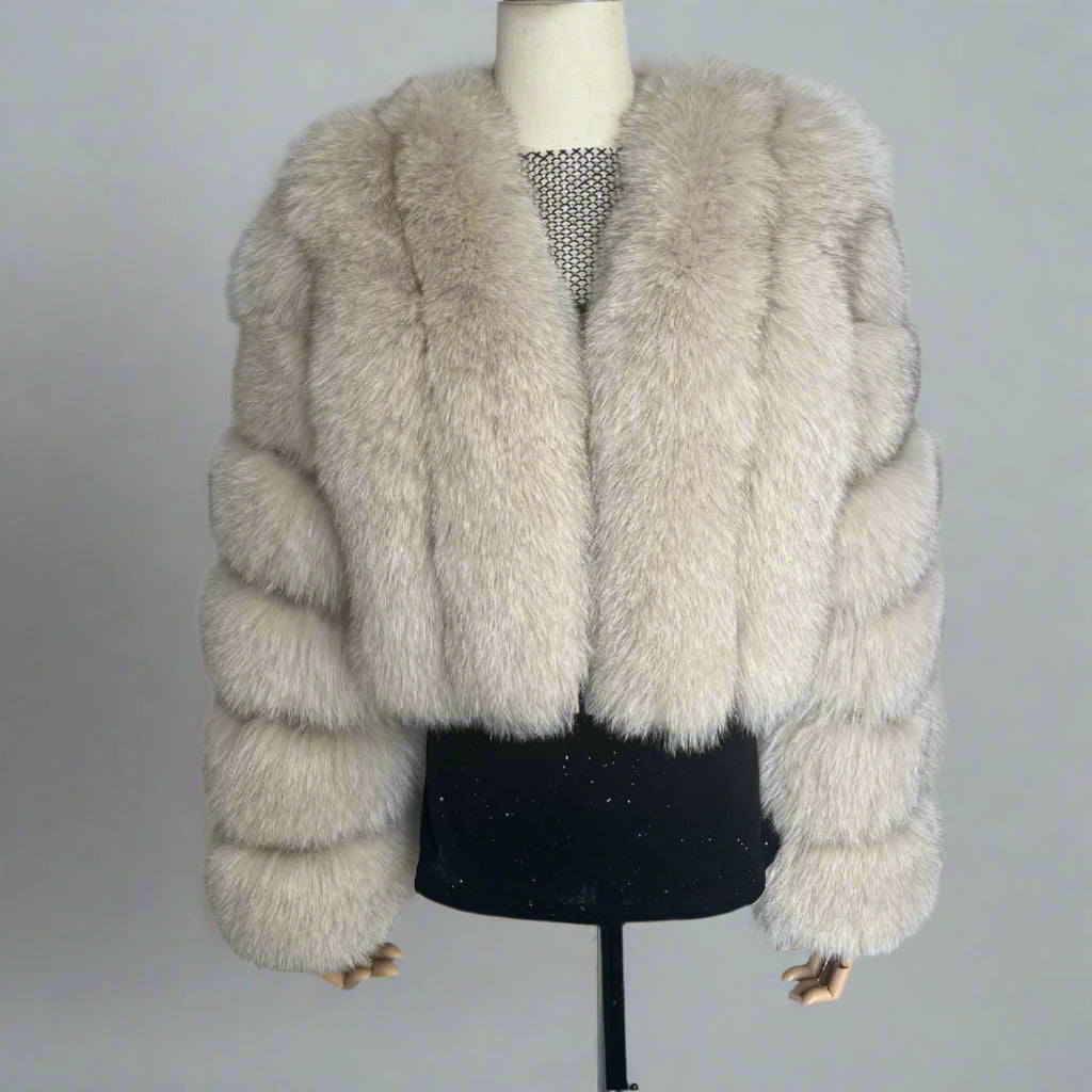 DS Designer 52999 Fox Fur Coat