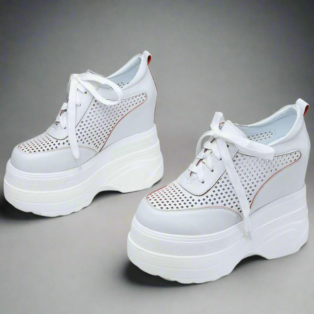 DS Designer Fortress Women's Platform Tennis Shoes