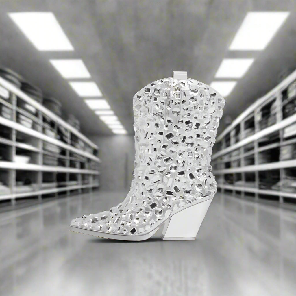 DCDI Akhal-Teke Transparent Diamond Studded CG Boots