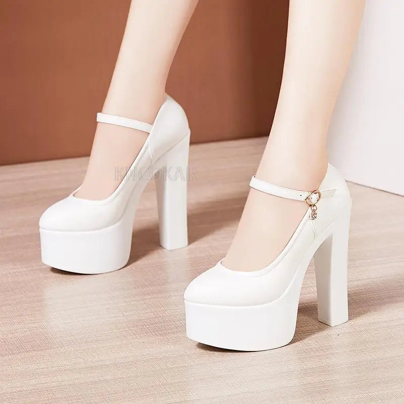 DS Designer Love Locks Classic Platform Maryjane's