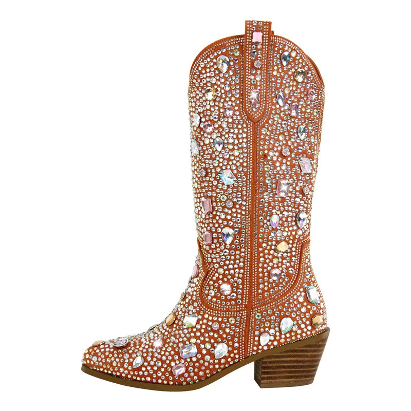 DCDI Prance Diamond Studded CG Boots
