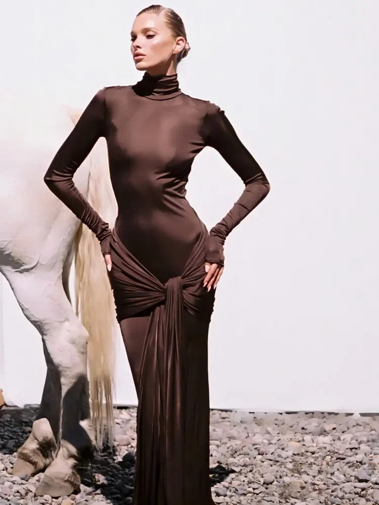 DS Designer Sade Long Length Evening Gown