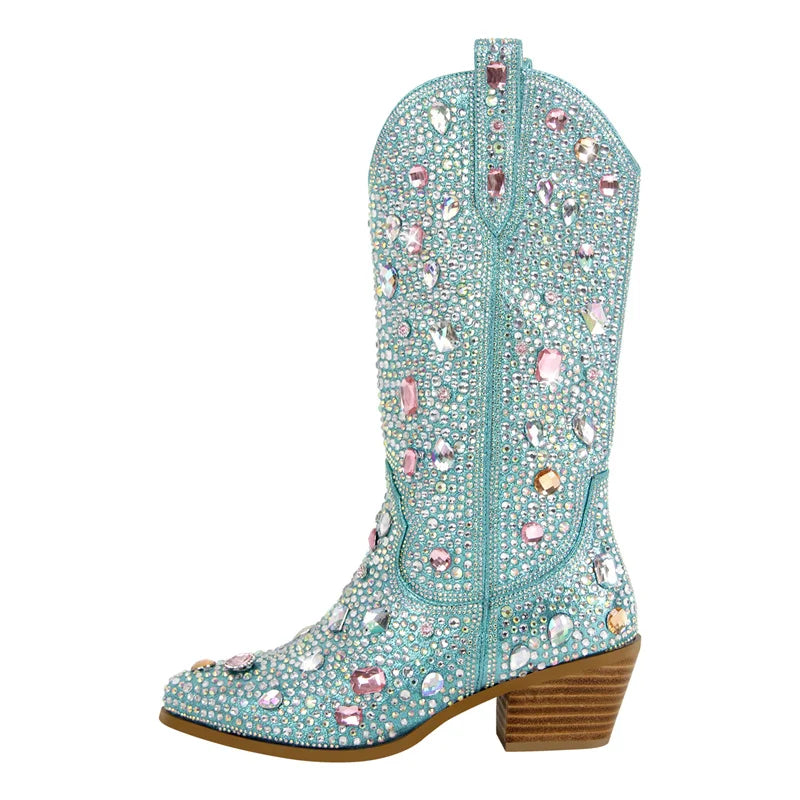 DCDI Prance Diamond Studded CG Boots