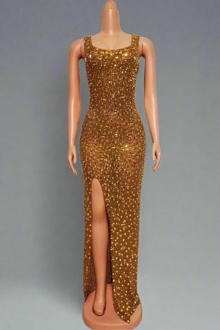 DCDI Sparkling Peony Evening Gown