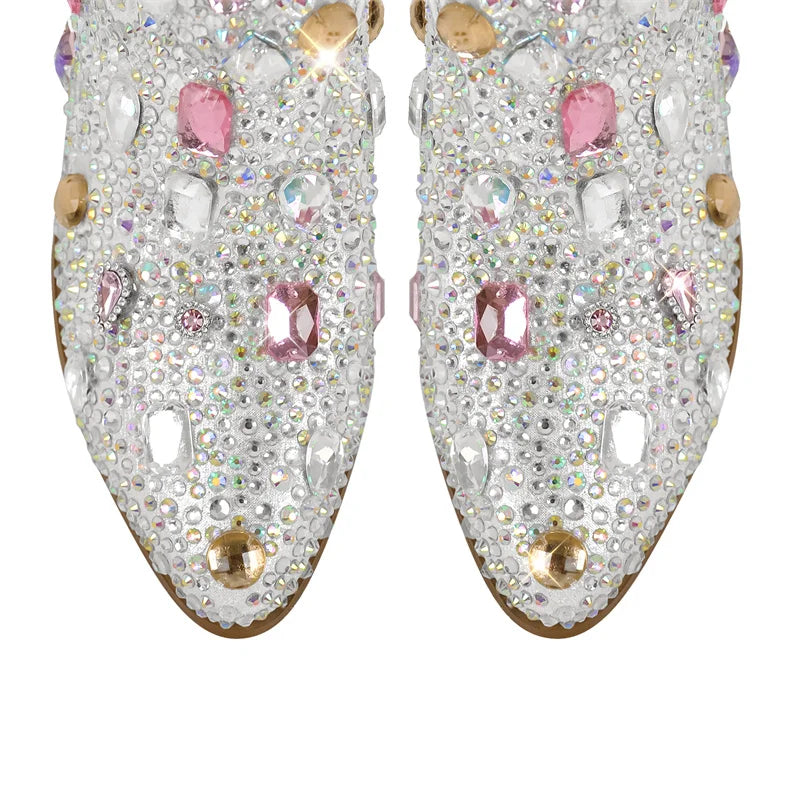 DCDI Prance Diamond Studded CG Boots