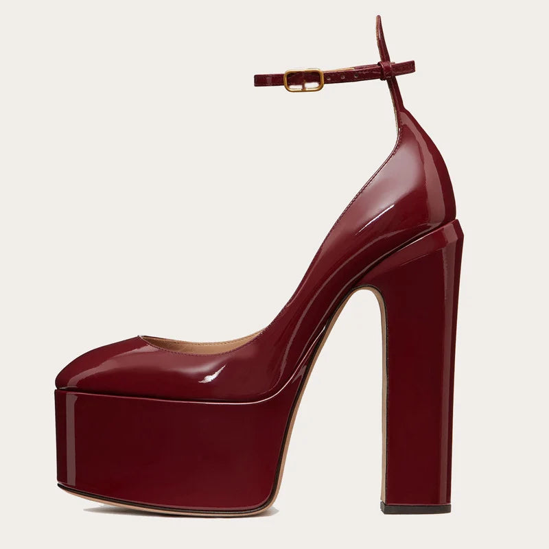 DS Designer Cleopatra Platform Mary Jane