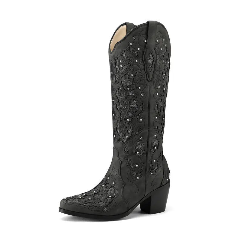 DCDI Glam Up Diva Cowboy Boots