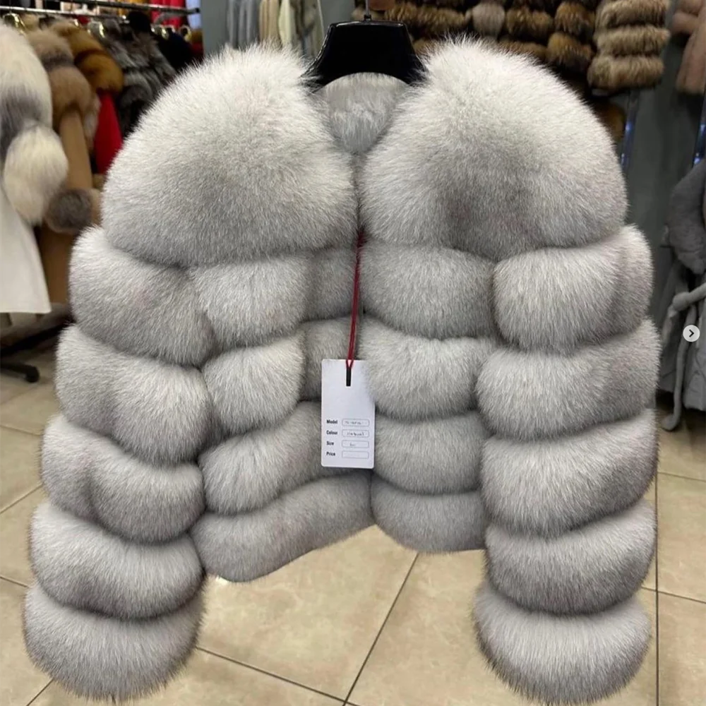 DS QUEEN Fox Fur Coat