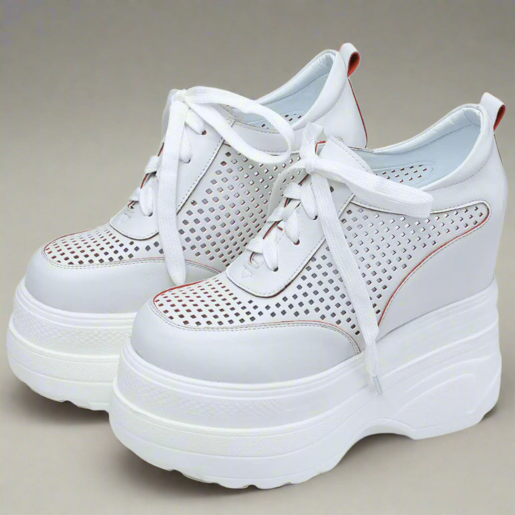 DS Designer Fortress Women's Platform Tennis Shoes