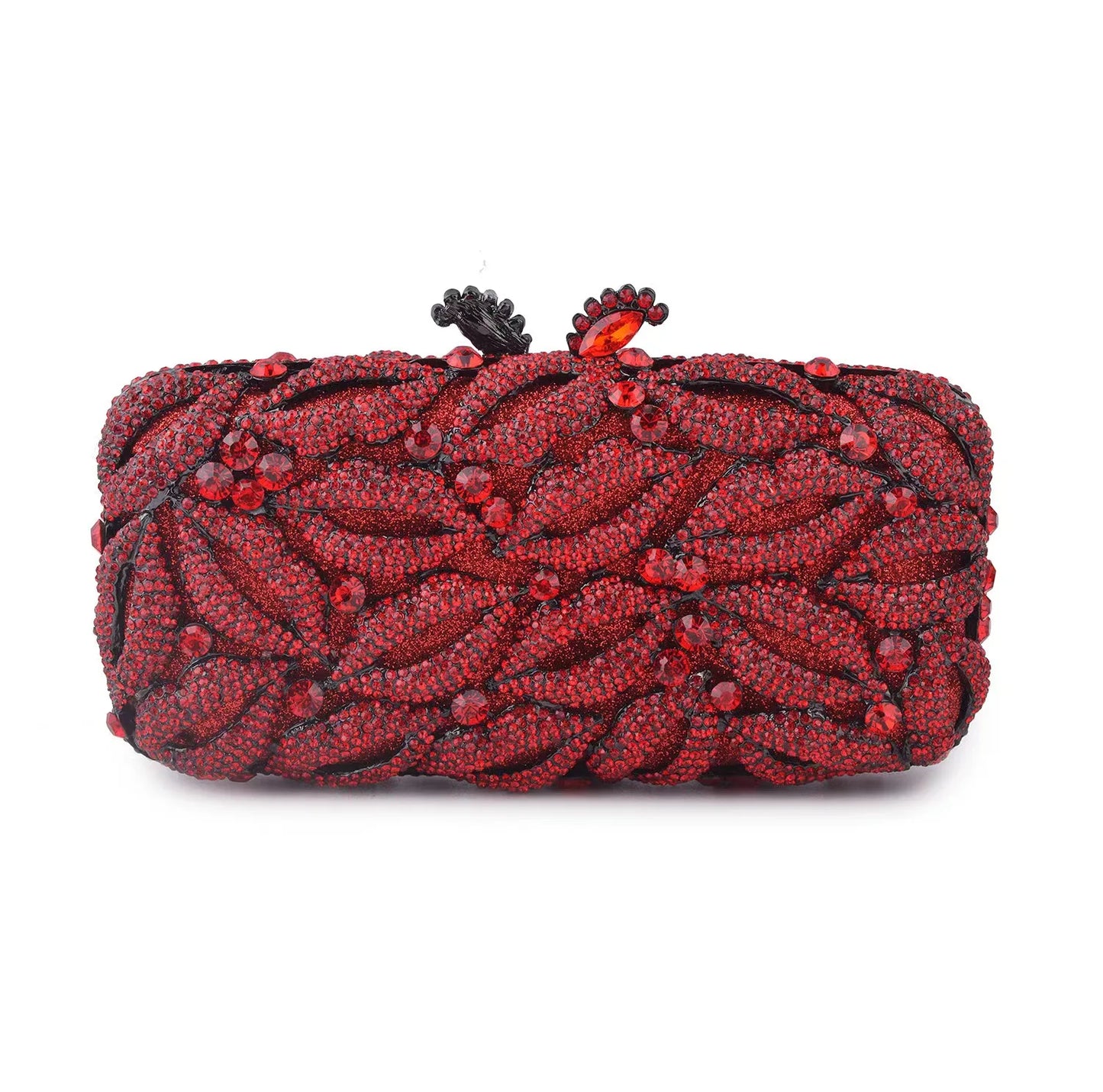 DCDI Kissed Luxury Diamond Studded Evening Clutch Handbag