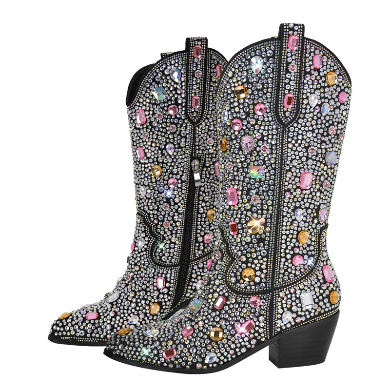 DCDI Prance Diamond Studded CG Boots