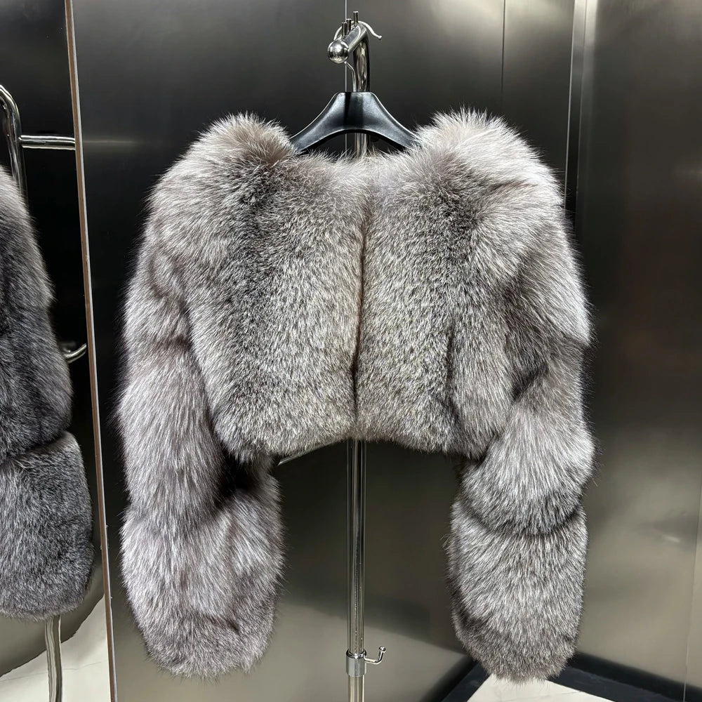 DS Designer Fairy Fox Luxury Fur Coat