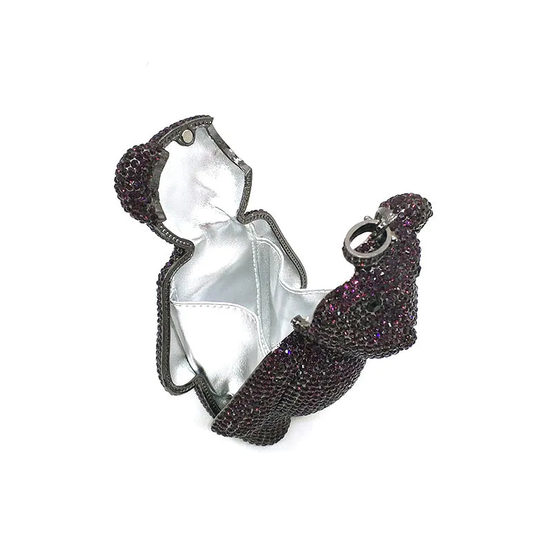 DCDI Cuddles Luxury Diamond Studded Mini Clutch