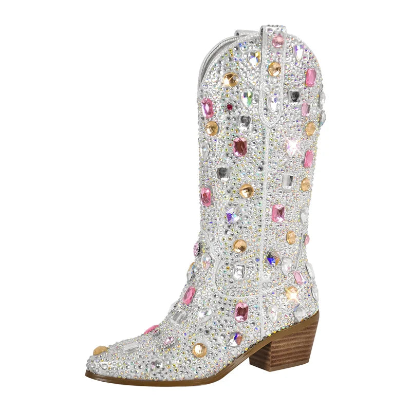 DCDI Prance Diamond Studded CG Boots