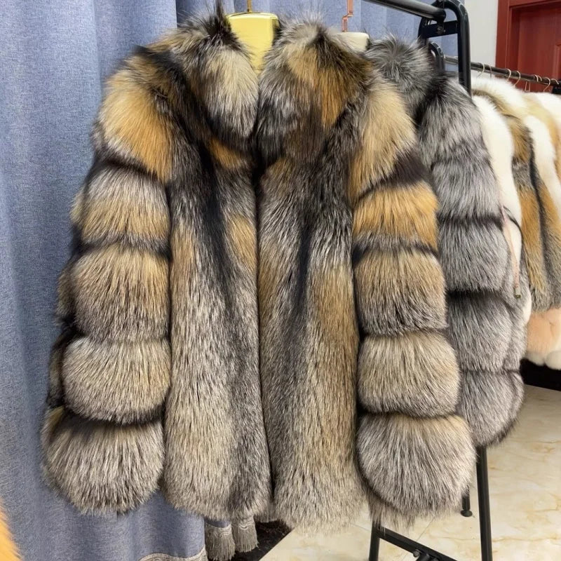 DS Designer Royal 769-25 Fox Fur Coat