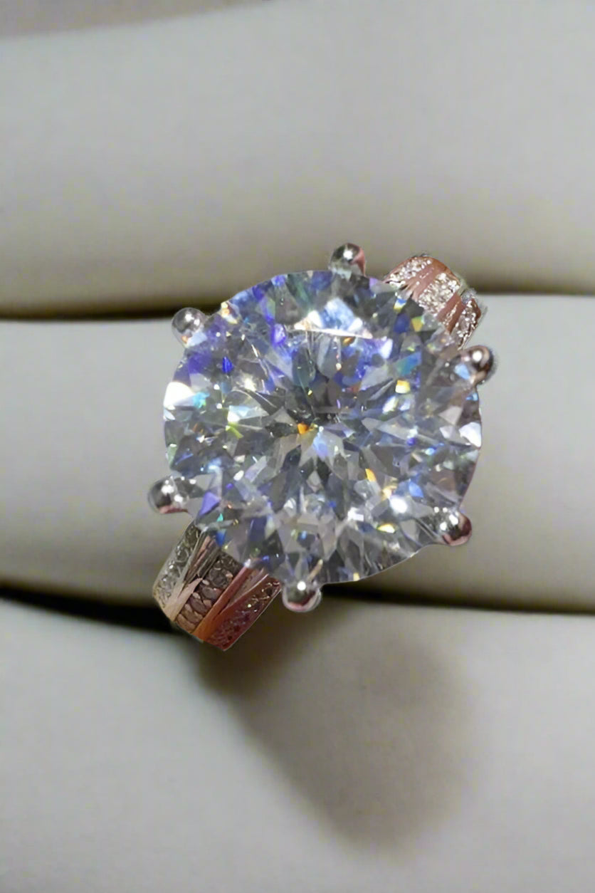 DCDI 5 Carat Moissanite Engagement Ring