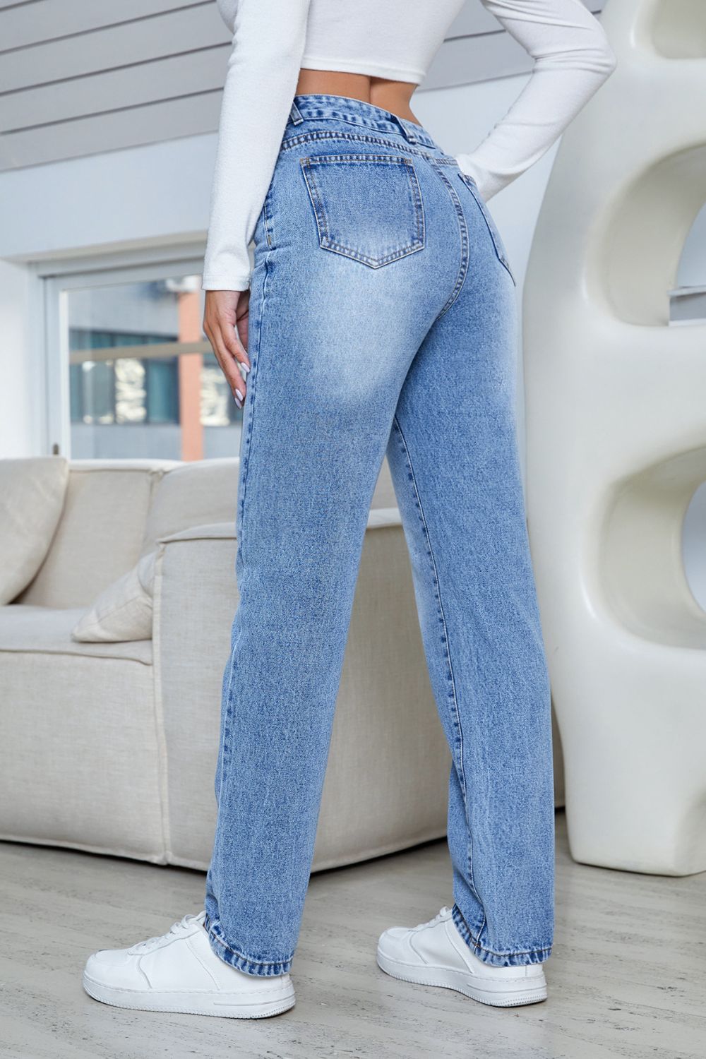 DS Premium Denim Luxury Cola 45 Straight Leg Jeans