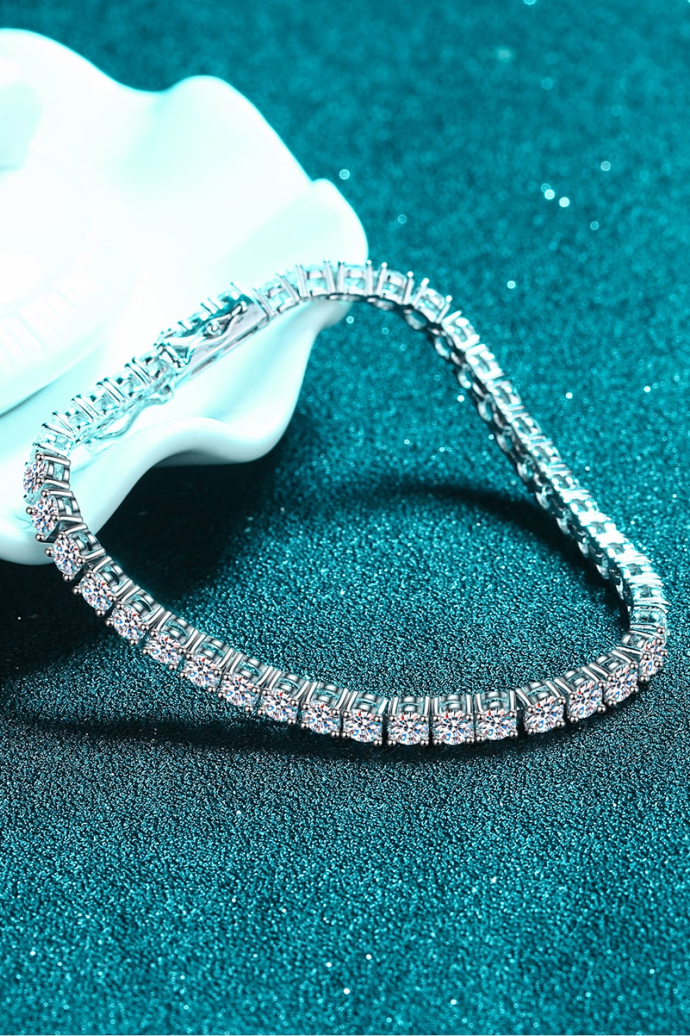 DCDI 5 Carat Moissanite Tennis Bracelet