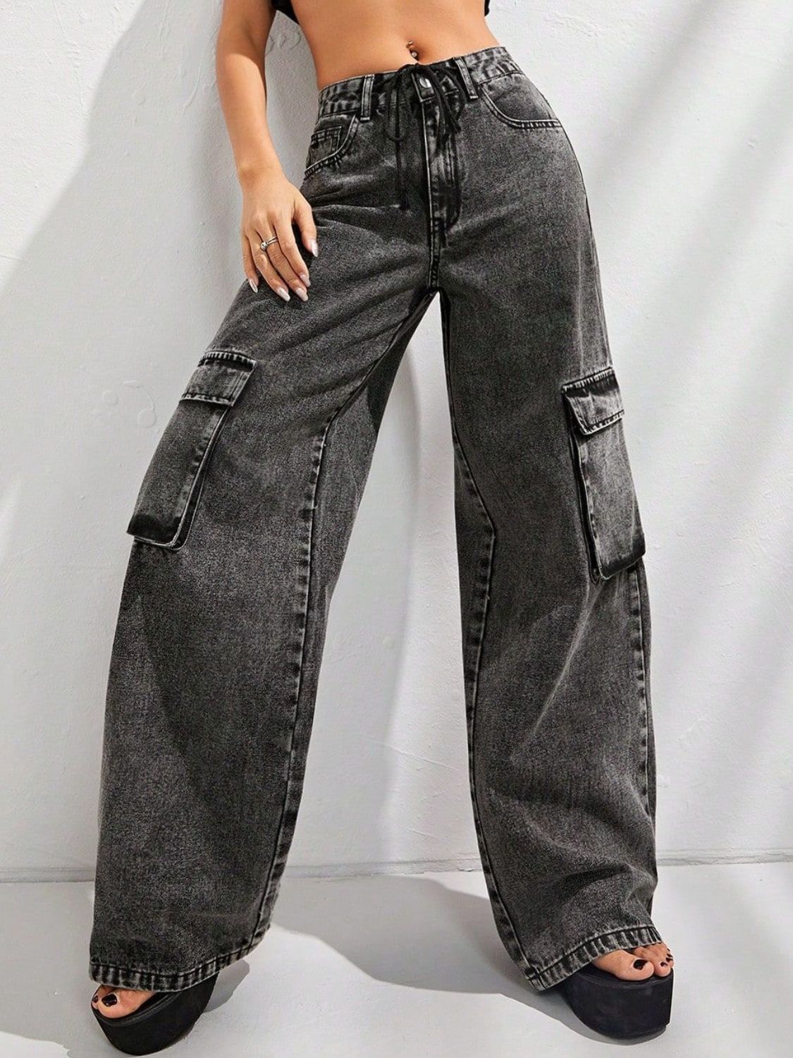 DS Cassie 38-89 Premium Luxury Denim Wide Leg Jeans