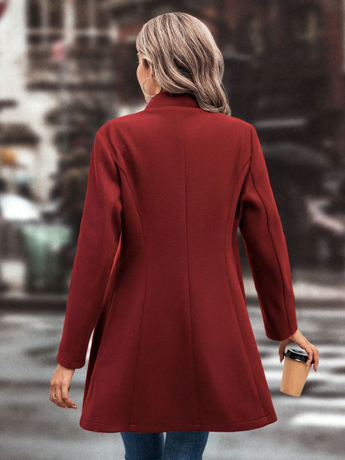 DS Tapered Pea Coat