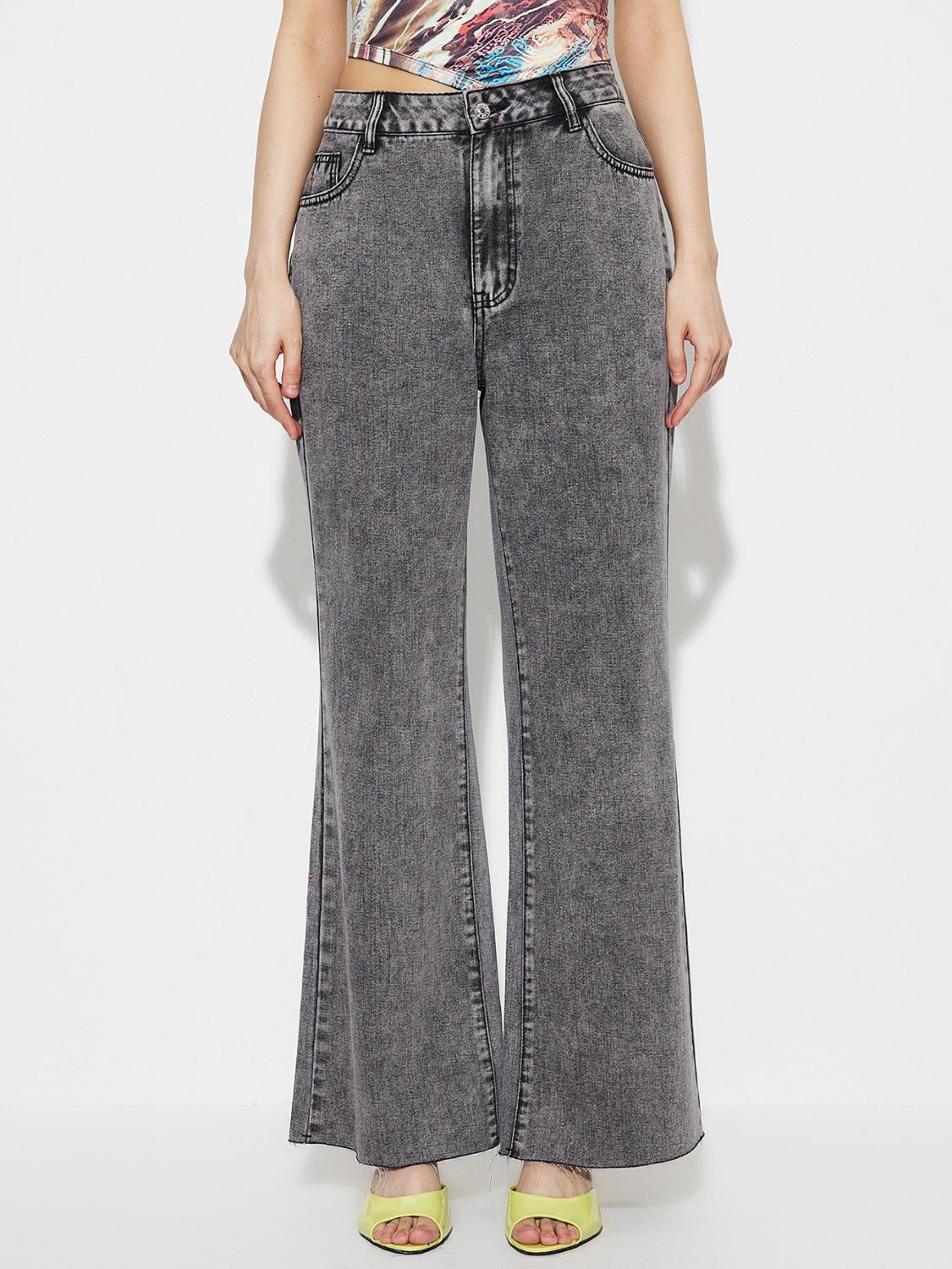 DS Designer 23553 Premium High Waist Bootcut Jeans
