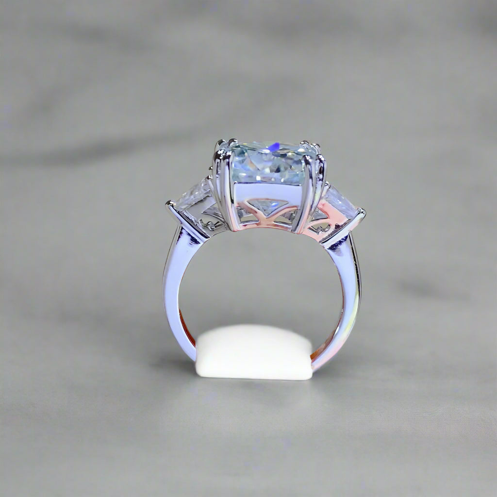 DCDI Charisma 5 Carat Moissanite 925 Sterling Silver Ring