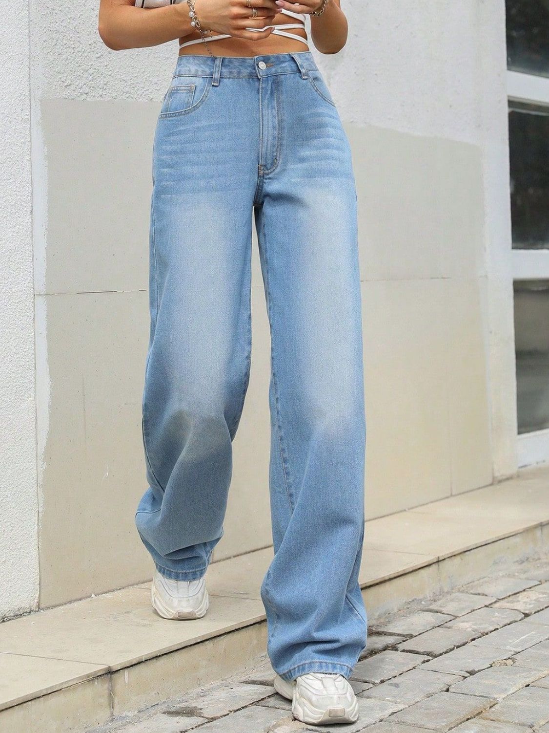 DS Premium Denim Luxury Maryland 97 Wide Leg Jeans